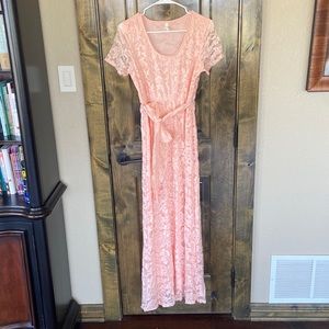 Pink Blush Maternity Dress - Size Medium